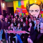 business owners at NLBWA LA networking mixer in Los Angeles